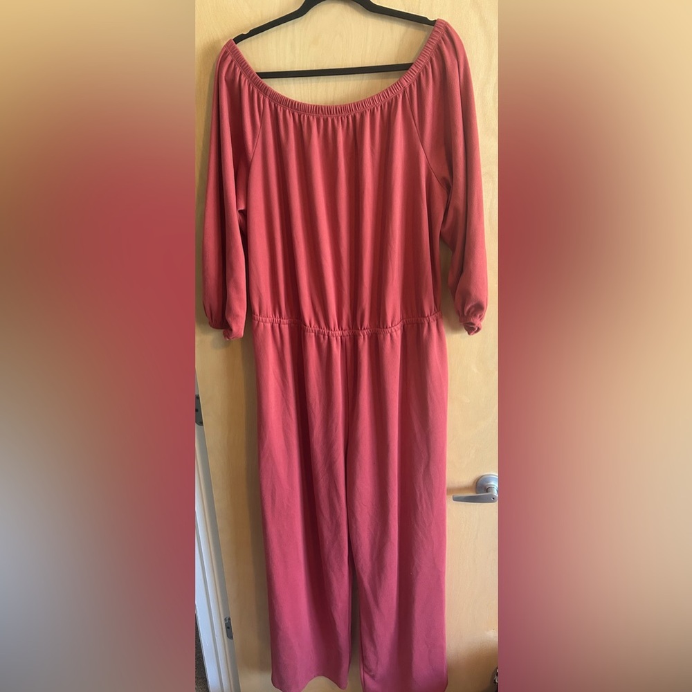 Off the Shoulder Jumpsuit
